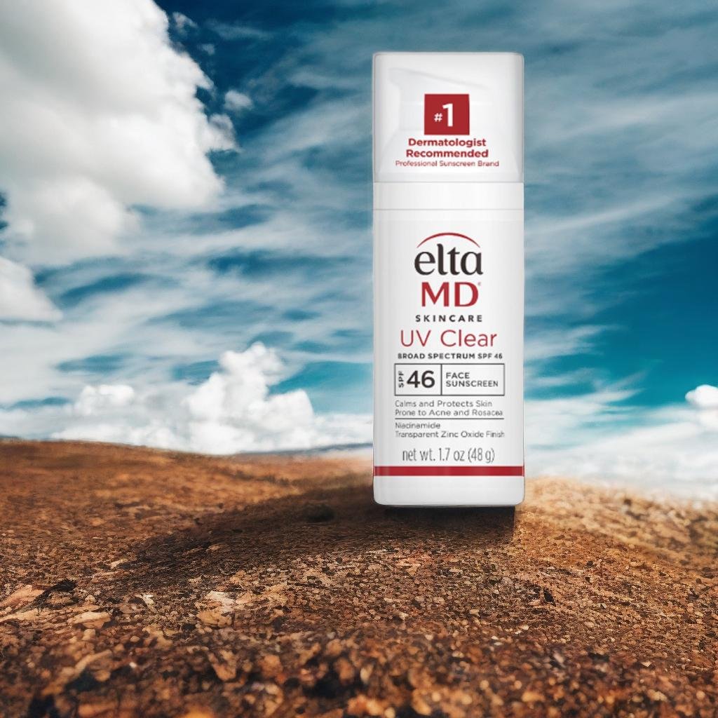 4. The manufacture of EltaMD UV Clear is a broad-spectrum sunscreen containing both UVA and UVB protection at SPF 46. To make an appropriate sunscreen that contains niacinamide as well as hyaluronic acid it should be soothing as well as healing to the skin that gets acne.