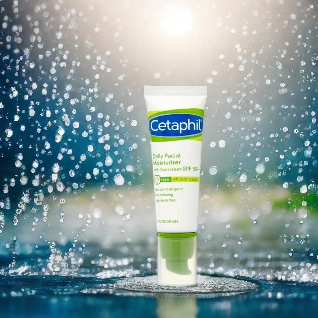 Cetaphil SPF 50 Sunscreen with Moisturizing 20 Best Skincare Routine For Dry Skin According to Dermatologist.wellnesswebcentral.com