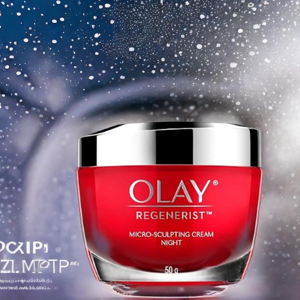 Olay Regenerist Micro-Sculpting Night Cr20 Best Skincare Routine For Dry Skin According to Dermatologist.wellnesswebcentral.com eam.