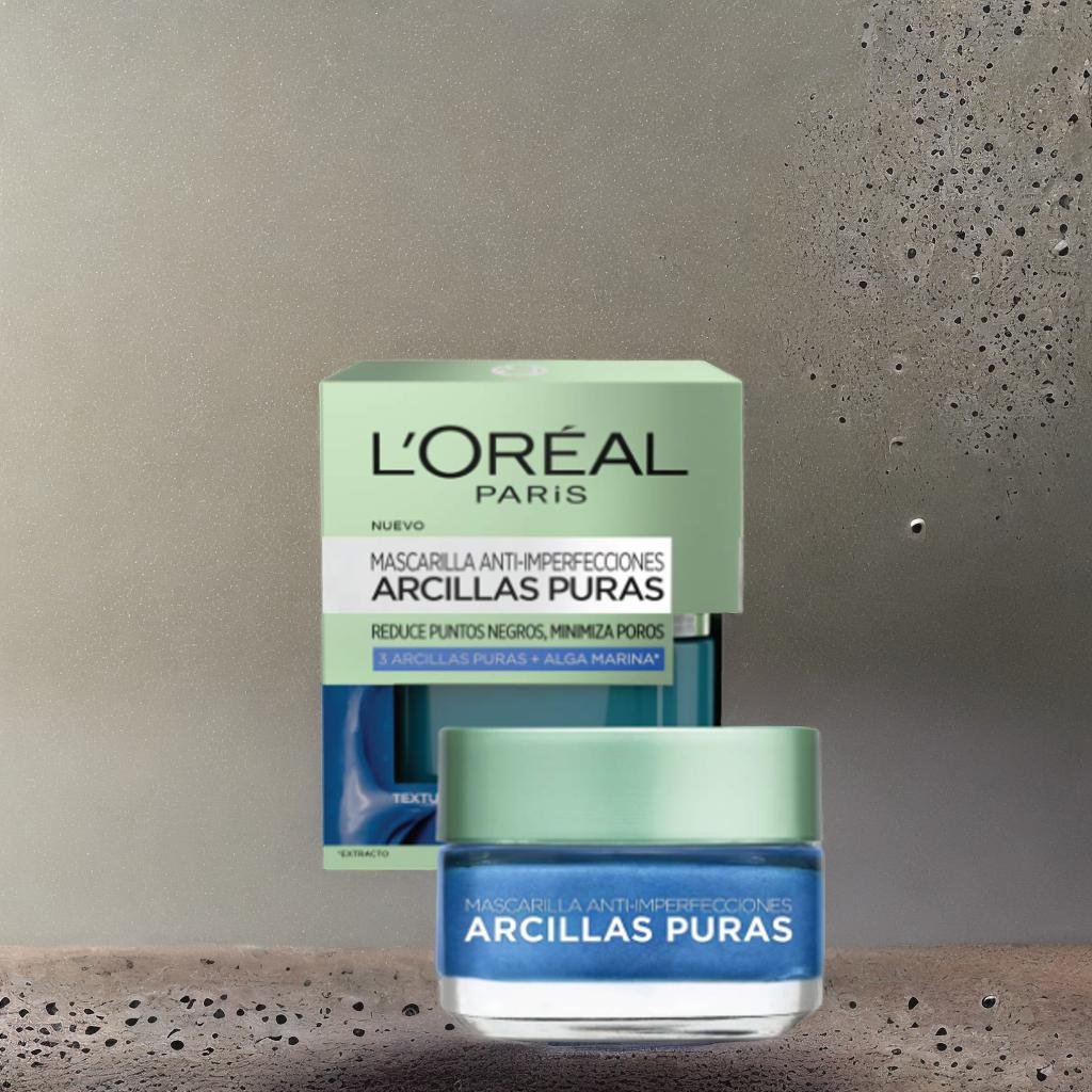 L'Oréal Paris Pure-Clay Hydrating Face Mask amazon 20 Best Skincare Routine For Dry Skin According to Dermatologist.wellnesswebcentral.com