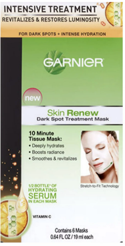 Garnier Skin Renew Dark Spot Treatment Mask. 20 Best Skincare Routine For Dry Skin According to Dermatologist.wellnesswebcentral.com