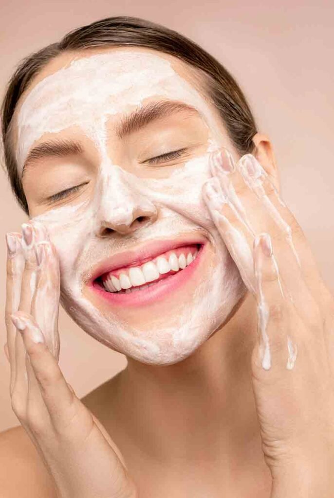 How to smooth skin texture on face